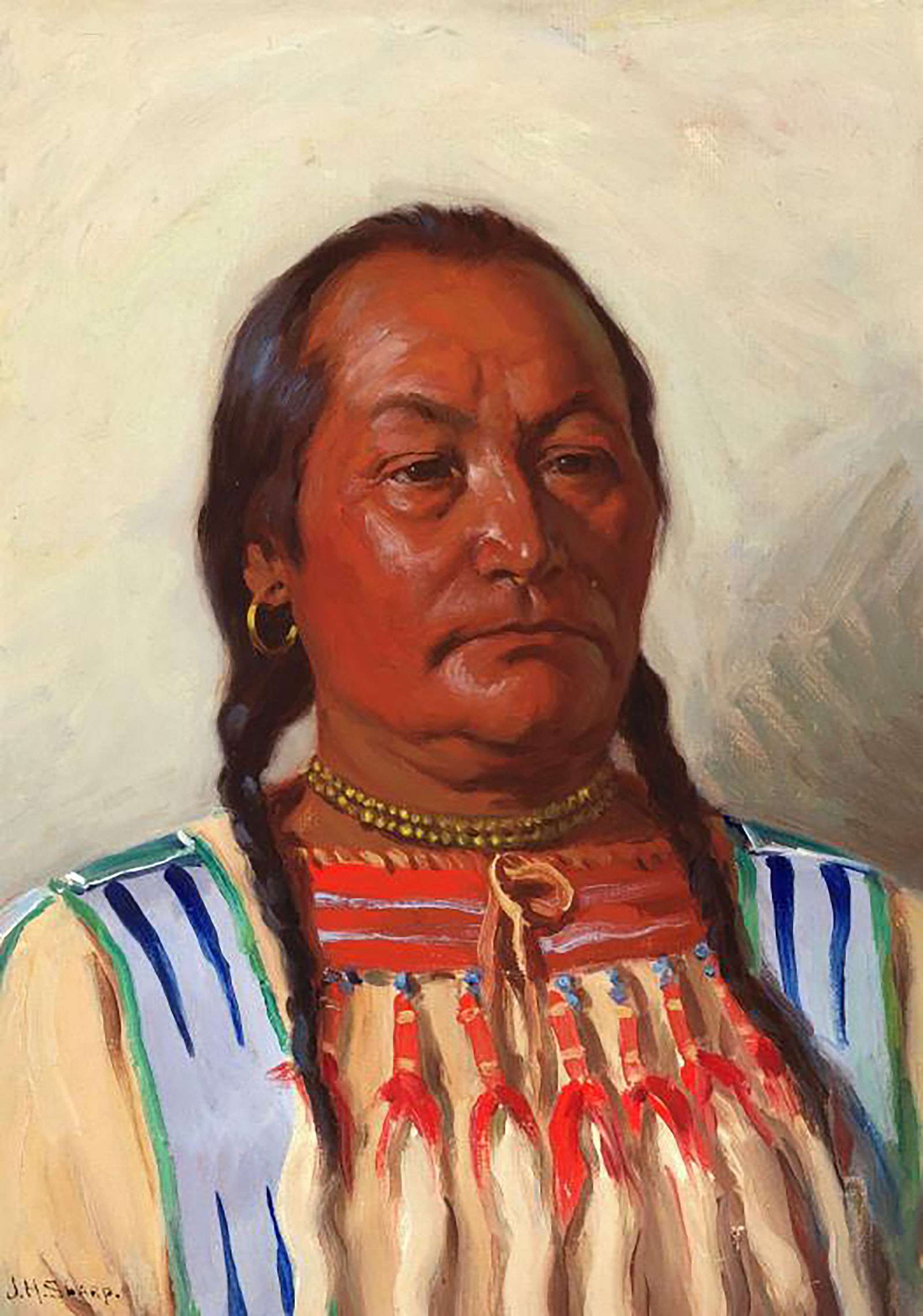 Little Plume, Blackfoot; [Chief Little Plume]